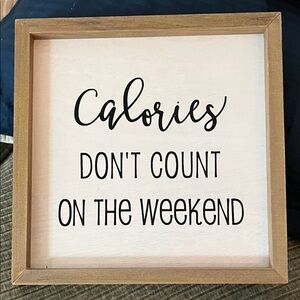 Hobby Lobby Rustic Brown Wooden Sign